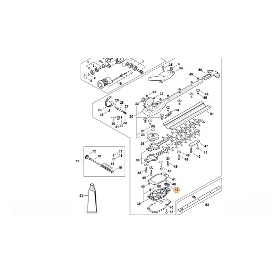 STIHL  Uszczelka 4243 649 0301